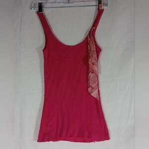 RARE Vintage Y2K Abercrombie Pink Tank & Scarf S ✨💖